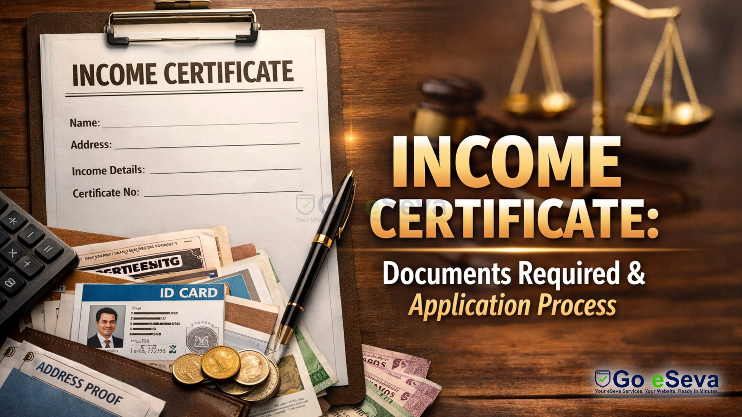 Service Incommer Income Certificate – Digital Service Center